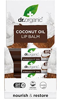 Dr Organic Lippenbalsam Virgin Coconut Oil 5.7ml