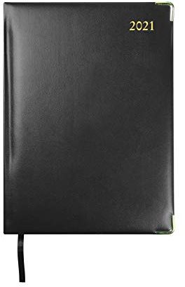 Collins Classic Manager Terminplaner 2021, Wochenansicht, Schwarz, 1210V.99-21