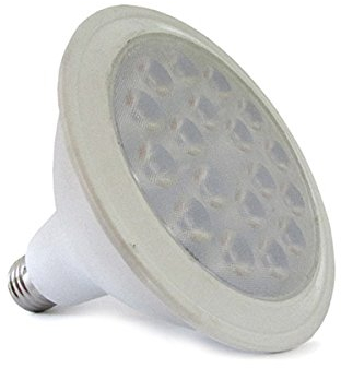Lampada Faretto Led Spot E27 PAR38 18W=140W Bianco Caldo 220V 36 Gradi 18 Smd 3020