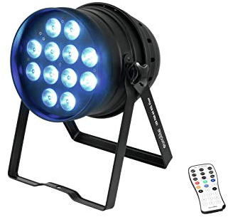 Eurolite LED PAR-64 HCL 12x10W Floor Schwarz - Projecteurs par à LED
