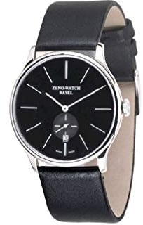 Zeno-Watch Herrenuhr - Flat Bauhaus Quartz - 6493Q-i1