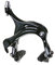 Shimano Unisex – Erwachsene BR-R451 Rennbremse, Schwarz, 57 mm