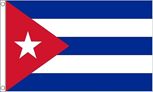 Flag Wholesaler Cuba Flagge, Mehrfarbig, Large