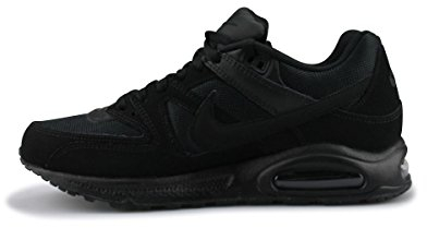 NIKE Men's Air Max Command Running Shoes, Black, 9 UK