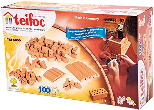 Coala Brick Set Teifoc Mattoncini Misti 4090, Multicolore, Blocchi, 840013