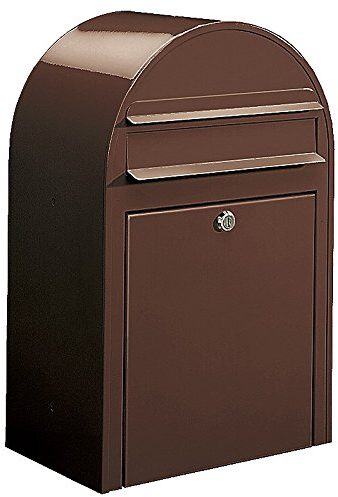 Bobi Classic Briefkasten RAL 8017 braun Wandbriefkasten