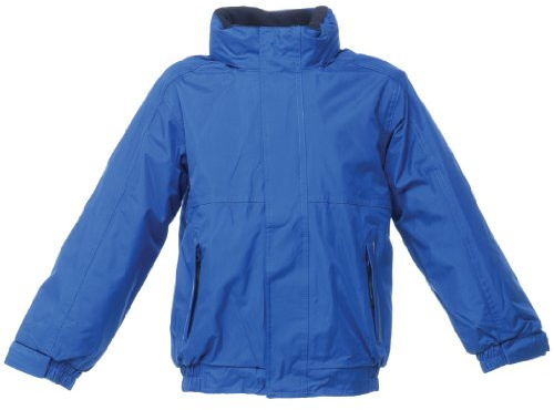 Regatta Kids Dover Jacket - 11-12 Years - Royalblu/Nav