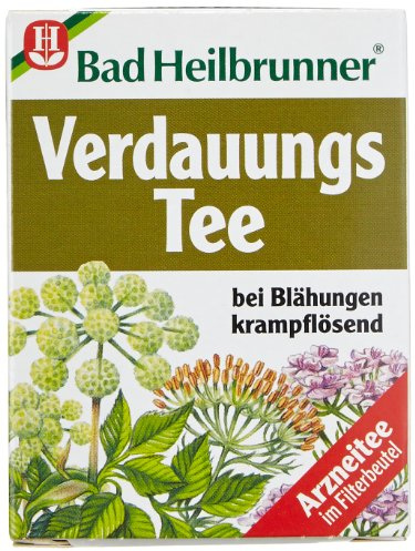 Bad Heilbrunner Verdauungs-Tee, 4er Pack (4 x 14,4 g)