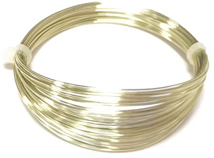 Copper Craft Wire Pale Gold Enamelled 15M Coil 0.5mm Thick