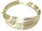 Copper Craft Wire Pale Gold Enamelled 15M Coil 0.5mm Thick