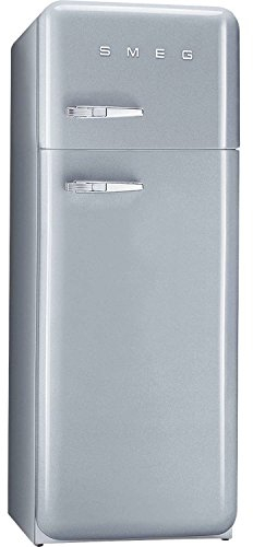 Smeg FAB30RFS Independiente A++ Plata nevera y congelador - Frigorífico (SN-T, 3 kg/24h, A++, Plata)
