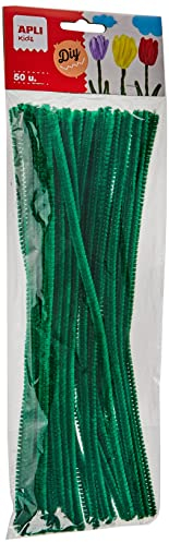 APLI Kids 13275 Grüner Pflasterwischerbeutel, 6 X 300 mm, 50 Uds, stück, Grün
