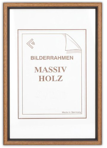 Neumann Bilderrahmen Holzrahmen Madison, 18 x 24 cm, in nussbaum