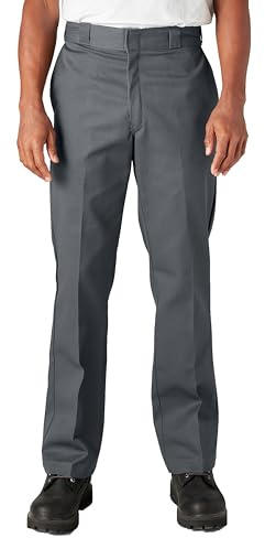 Dickies Original 874 Work Men's Trousers - Grey, 42/34