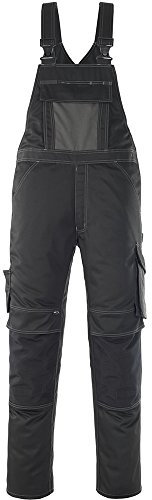 Mascot Latzhose Leipzig Größe L82cm/C60, 1 Stück, schwarz/anthrazit, 12069-203-0918-82C60