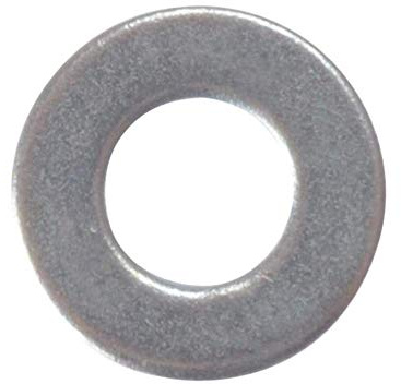 ForgeFix Flat Washers - Light Duty | M4 | Zinc Plated | Bag 100