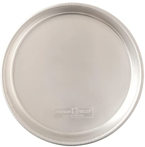 Nordic Ware 46900 Naturals - Molde redondo para tartas, aluminio, color plateado