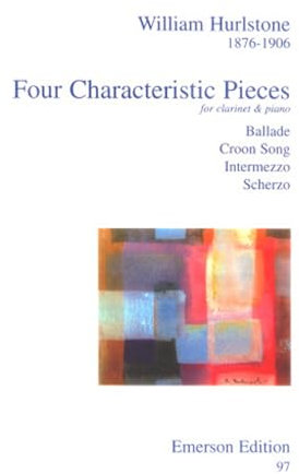 Characteristic(4) Pieces - Klarinette und Klavier - Buch