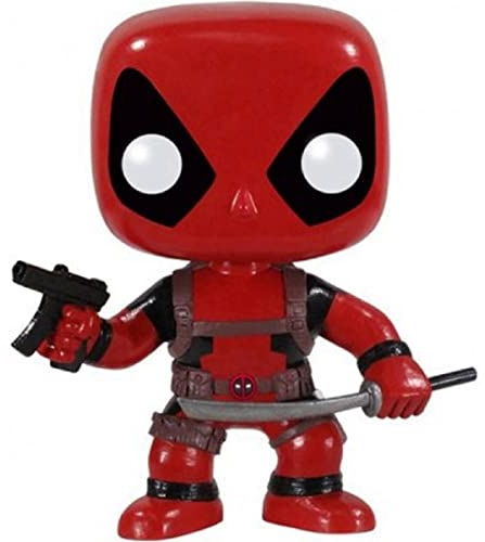 Funko Marvel POP! Vinyl Deadpool With Gun and Sword - Collectable Vinyl Figure - Gift Idea - Official Merchandise - Toys for Kids & Adults - Comic Books Fans - Model Figure for Collectors and Display