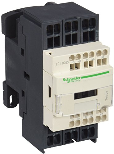 Schneider Electric lc1d253 °F7 TeSys D, 3p Contactor AC-3, < = 440 V, 25 A, 110 V AC Coil Spring