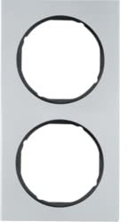 Marco 2E, R.3, aluminio/negro, brillo