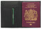 VISCONTI Porta passaporto di pelle collezione POLO Blocco RFID 2201 Nero