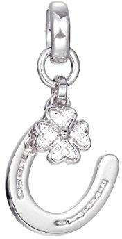 ESPRIT Charms Damen-Charm JW50249 rhodiniert Zirkonia weiß - ESZZ00786A000