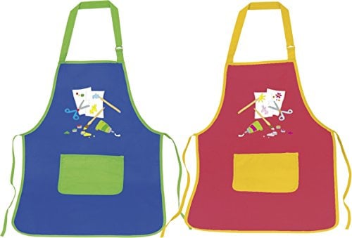 Brunnen 1048095 Kinderschürze (50 x 75 cm, Baumwolle, mit Tasche) sortiert