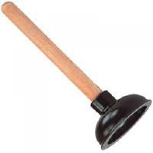Mintcraft 8317-B Drain Plunger, 4, Black