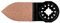 Bosch Accessories 2609256D51 Lame plongeante en concrétion carbure AVZ 32 RT10 32 x 50 mm accessoire Starlock