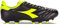 Diadora Botas de Fútbol Diadorabrasil k-Plus mg14 - Unisex Adultos - Negro/Amarillo Fluorescente - Talla 42.5 EU - Botines de Fútbol