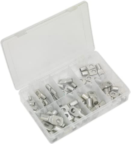 Sealey AB016CT 52pc Copper Lug Terminal Assortment