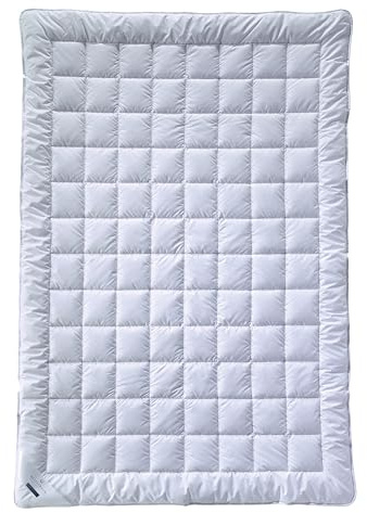 Billerbeck 5106550001 Decke E40 Wash Cotton Superlight, circa 135 x 200 cm, Weiß