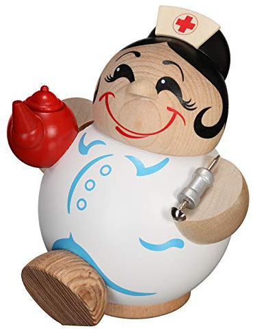 Räuchermann Krankenschwester 11cm