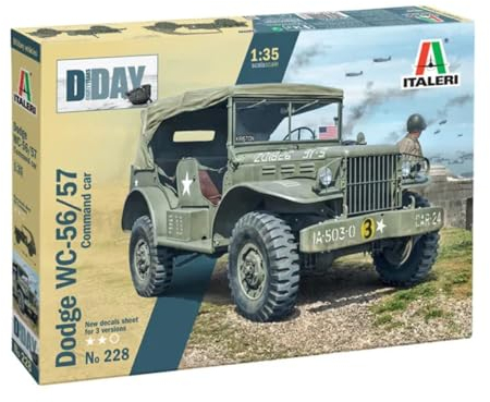 Italeri 510000228-1:35 Dodge Staff Auto WC 56