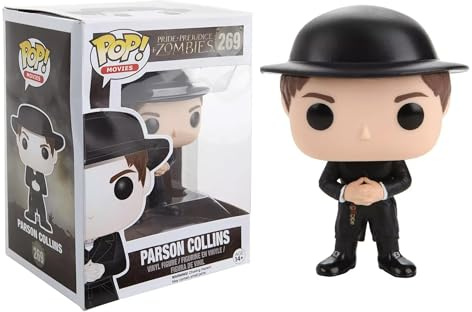 Pride, Prejudice & Zombies 7572 Pop Vinyl Parson Collins Figure with Hat