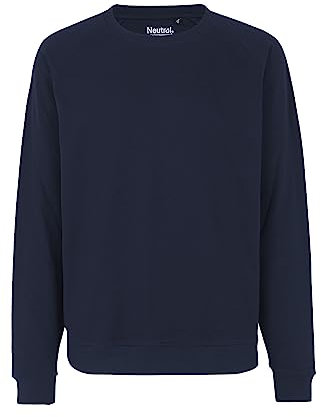 Spirit of Isis Neutral Sweatshirt, 100% Bio-Baumwolle. Fairtrade, Oeko-Tex und Ecolabel Zertifiziert, Textilfarbe: Navyblau, Gr.: XL