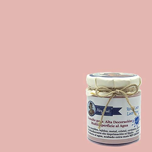 Pintura Multisuperficie al agua Mate efecto Chalk 250 (Rosa Lady)