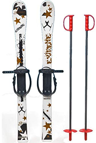 Unbekannt Kinderski Babyski Ski Lernski 90cm 5 Farben für Kinder von rg-vertrieb (Weiß)