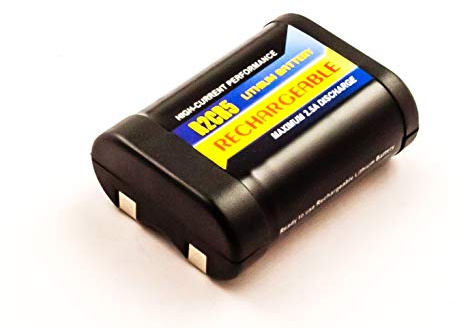 AGI 95495 Li-Ion 500 mAh 6 V Akku wiederaufladbar – Akkus (500 mAh,-Ionen (LiIon), 6 V, schwarz, 1)