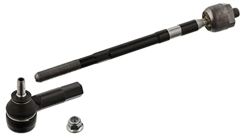 febi bilstein 37715 Spurstange mit Endstück und Sicherungsmutter, 1 Stück | Kompatibel mit: FORD FIESTA V, FIESTA V Van, FUSION