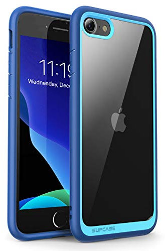 SUPCASE iPhone SE 2020 Case / iPhone 7 Case / iPhone 8 Case, Unicorn Beetle Style Premium Hybrid Shockproof Hard Case (Navy)