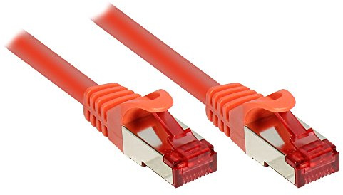 Patchkabel, Cat. 6, S/FTP, PiMF, PVC, 250MHz, orange, 25m, Good Connections®