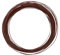 Vaessen Creative Aluminiumdraht, 0.8mm x 15m, Aluminium Wire, Basteldraht, Dekodraht, Floristikdraht Aludraht Schmuck 0,8 mm x 15 Meter | Biegsam Schmuckdraht Braun, Brown, 1500 x 0.01 x 0.2 cm