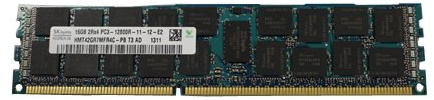 Dell Memory, 16GB, DIMM, 1600MHZ, 256X64, Registered, DDR3, 240, JDF1M