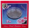 Royal Silver Vassoio rotondo elegante in stile Paandan, placcato argento, 23 cm, per casa, cucina, ristorante, sala da pranzo, ecc