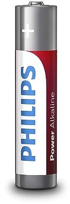 Philips Powerlife Alkaline, Pile Alcaline AAA, Lot de 12