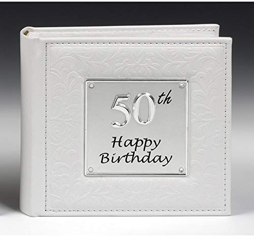 Deluxe 50th Birthday Party Photo Picture Album Gift