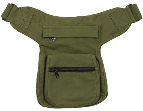 Freak Scene Tasche - Gürteltasche - Kurt - grün-Oliv - Bauchtasche - Hüfttasche