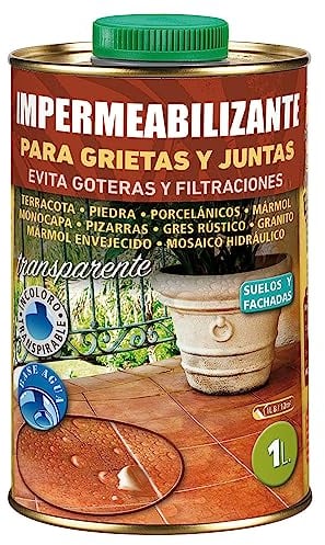 MONESTIR - Impermeabilizante para Grietas y Juntas - Terrazas y Áticos - Suelo y Pared - 1 Litro